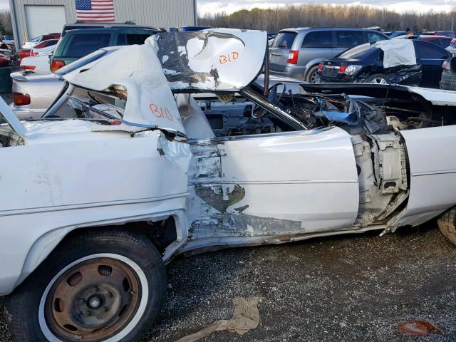 6L47S3Q418105 - 1972 CADILLAC FLEETWOOD WHITE photo 9