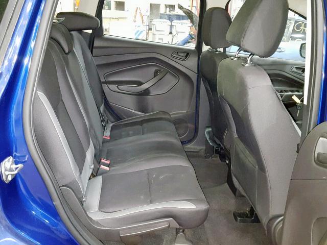 1FMCU0F78FUC63078 - 2015 FORD ESCAPE S BLUE photo 6