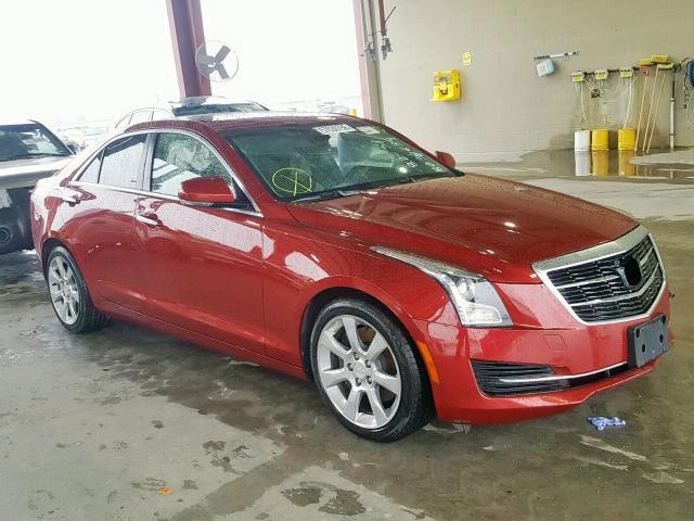 1G6AB5RX4F0109004 - 2015 CADILLAC ATS LUXURY RED photo 1