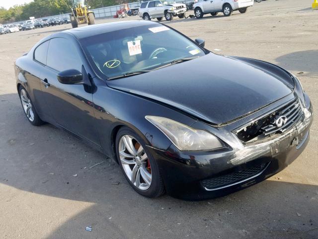 JNKCV64F59M650205 - 2009 INFINITI G37 BLACK photo 1