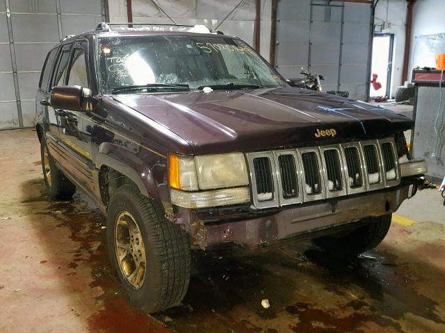 1J4GZ78Y3TC243788 - 1996 JEEP GRAND CHER BROWN photo 1