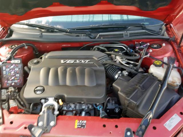 2G1WB5E37F1107234 - 2015 CHEVROLET IMPALA LIM RED photo 7