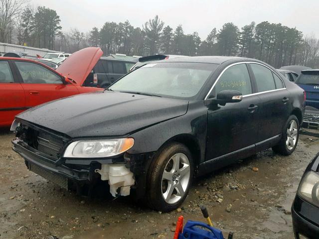 YV1AH992691089628 - 2009 VOLVO S80 T6 BLACK photo 2