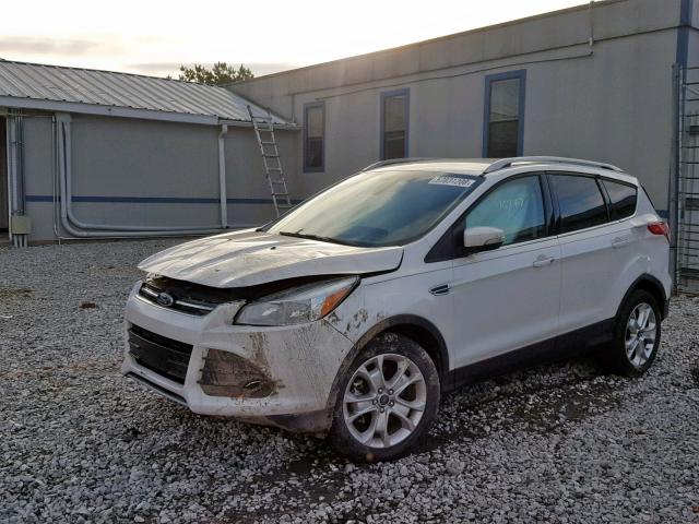 1FMCU9J92FUC25424 - 2015 FORD ESCAPE TIT WHITE photo 2