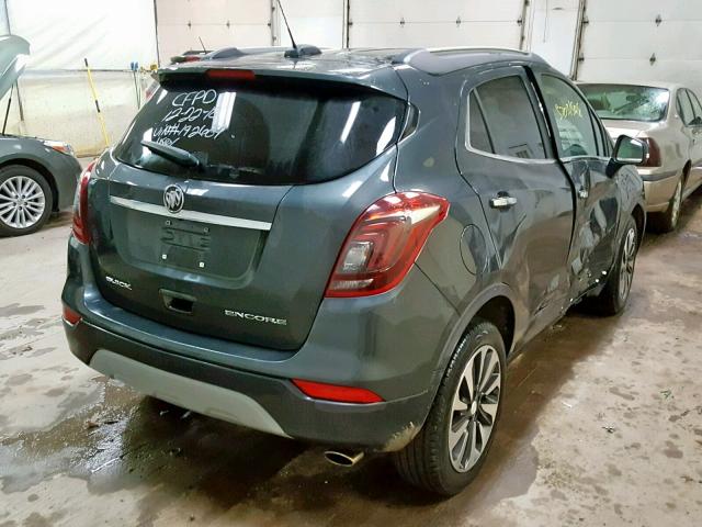 KL4CJBSB5HB192689 - 2017 BUICK ENCORE PRE GRAY photo 4