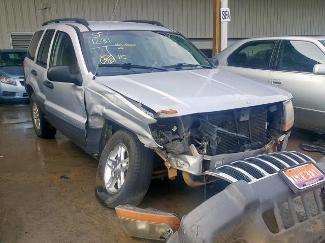 1J4GX48S33C618742 - 2003 JEEP GRAND CHER GRAY photo 1