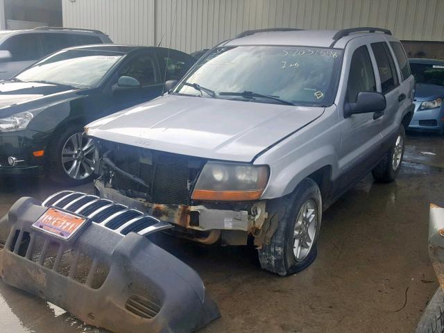 1J4GX48S33C618742 - 2003 JEEP GRAND CHER GRAY photo 2