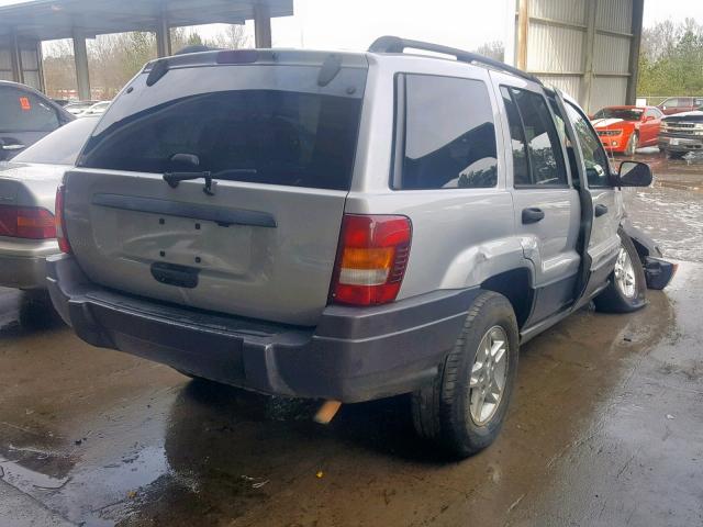 1J4GX48S33C618742 - 2003 JEEP GRAND CHER GRAY photo 4