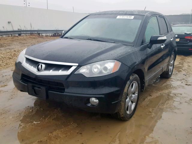 5J8TB18298A005160 - 2008 ACURA RDX BLACK photo 2