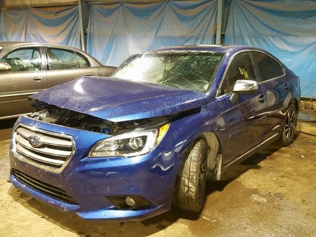 4S3BNAS65H3038223 - 2017 SUBARU LEGACY SPO BLUE photo 2