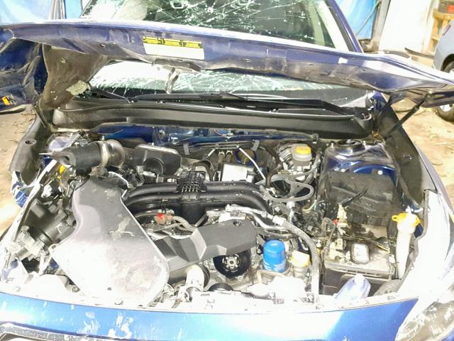 4S3BNAS65H3038223 - 2017 SUBARU LEGACY SPO BLUE photo 7