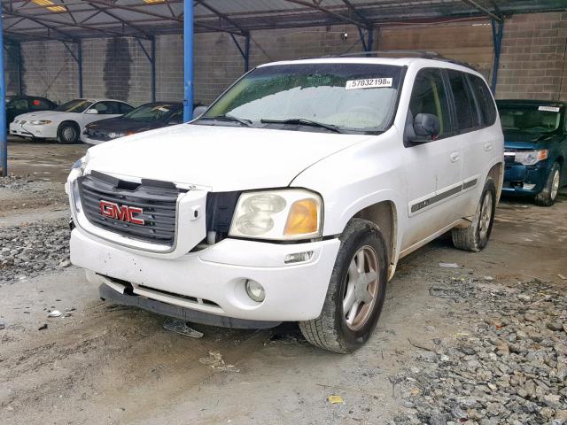 1GKDS13S622418878 - 2002 GMC ENVOY WHITE photo 2