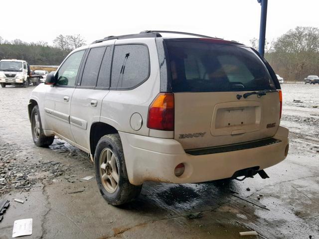 1GKDS13S622418878 - 2002 GMC ENVOY WHITE photo 3