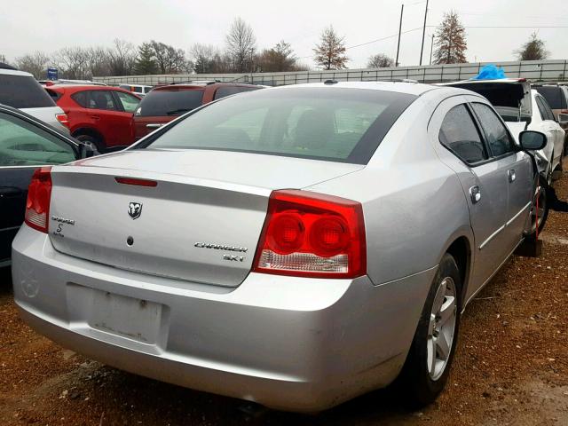 2B3CA3CV8AH107427 - 2010 DODGE CHARGER SX SILVER photo 4