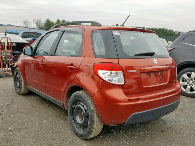 JS2YB5A36B6304779 - 2011 SUZUKI SX4 BASE ORANGE photo 3