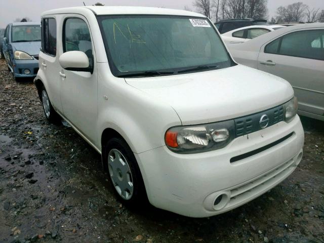 JN8AZ2KR2BT212745 - 2011 NISSAN CUBE BASE WHITE photo 1