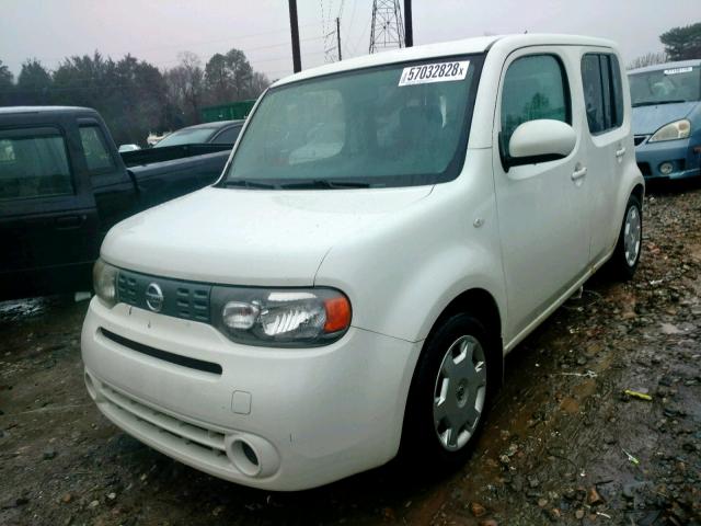 JN8AZ2KR2BT212745 - 2011 NISSAN CUBE BASE WHITE photo 2