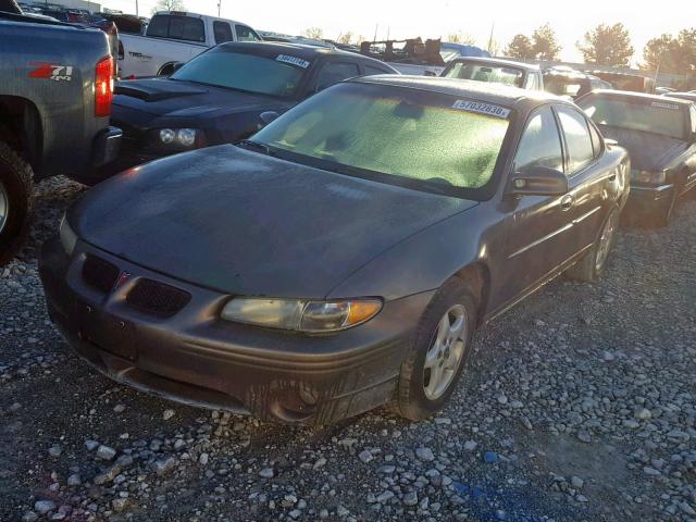 1G2WK52JX2F264970 - 2002 PONTIAC GRAND PRIX BROWN photo 2
