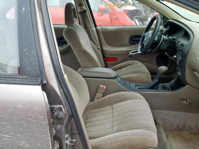 1G2WK52JX2F264970 - 2002 PONTIAC GRAND PRIX BROWN photo 5