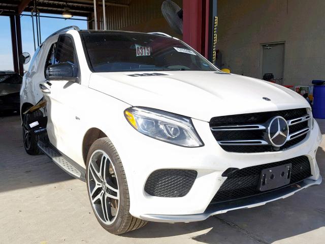 4JGDA6EB8JB018033 - 2018 MERCEDES-BENZ GLE 43 AMG WHITE photo 1