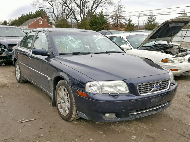 YV1TH592851397136 - 2005 VOLVO S80 2.5T BLUE photo 1