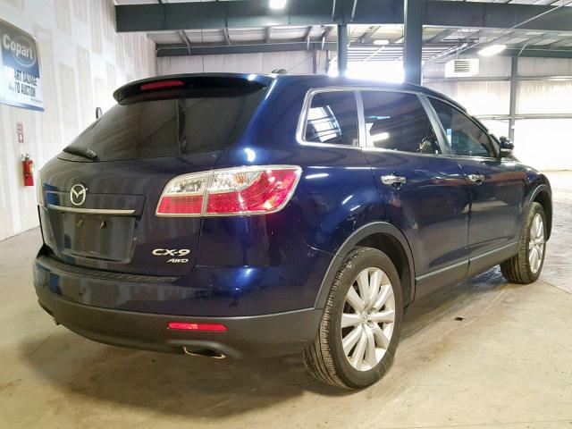 JM3TB3MV5A0237896 - 2010 MAZDA CX-9 BLUE photo 4