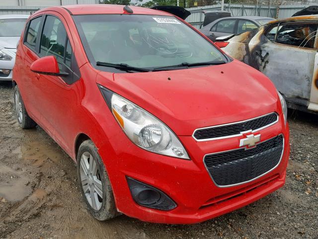 KL8CA6S96DC532682 - 2013 CHEVROLET SPARK LS RED photo 1