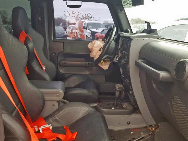 1J4GA59187L192131 - 2007 JEEP WRANGLER S 黑色 照片 5