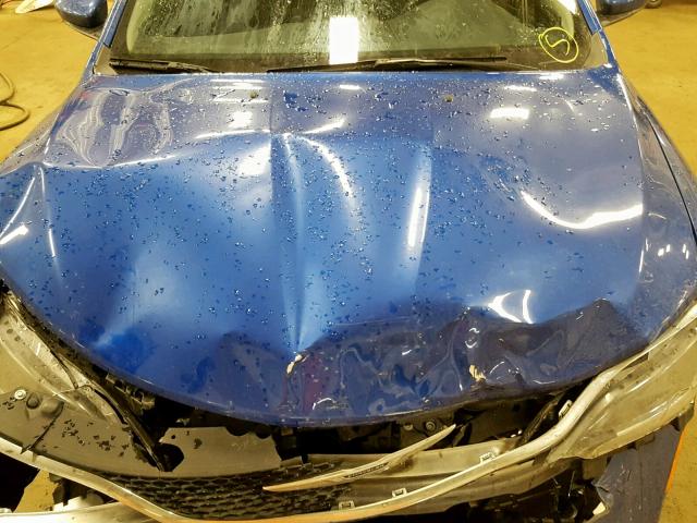 1C3CCCAB6FN540023 - 2015 CHRYSLER 200 LIMITE BLUE photo 7