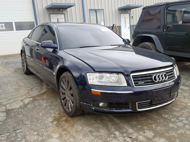 WAULL44E45N014640 - 2005 AUDI A8 4.2 QUA BLUE photo 1