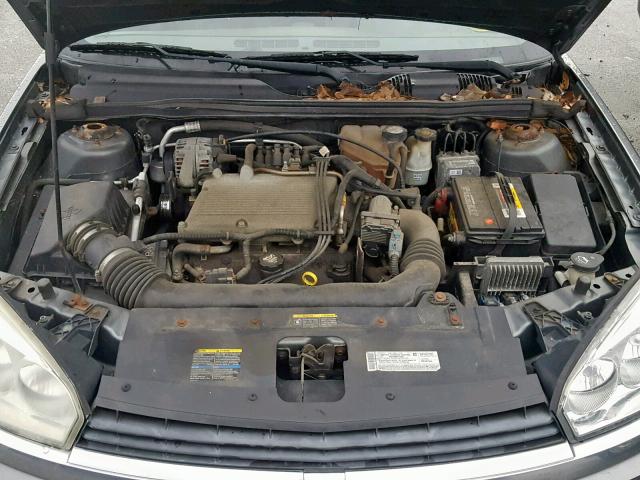 1G1ZT52805F181029 - 2005 CHEVROLET MALIBU LS 灰色 照片 7