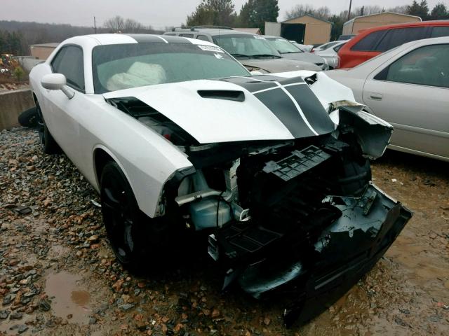 2C3CDZAG6GH345187 - 2016 DODGE CHALLENGER WHITE photo 1