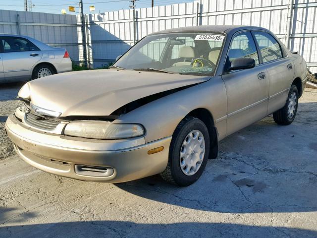 1YVGE22C3V5626939 - 1997 MAZDA 626 DX GOLD photo 2