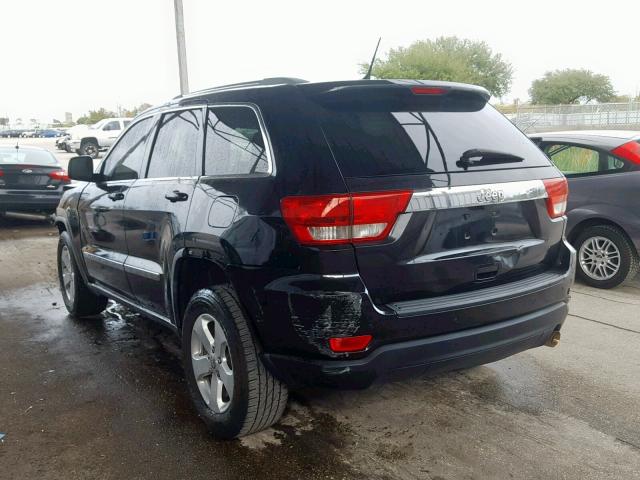 1J4RS4GG7BC658650 - 2011 JEEP GRAND CHER BLACK photo 3