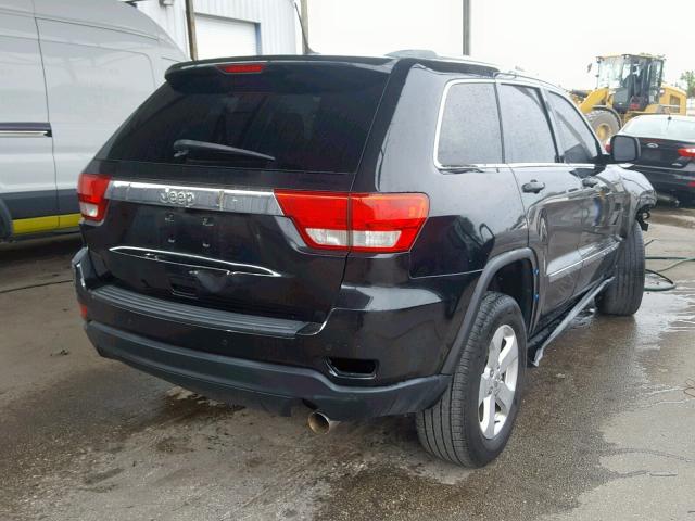 1J4RS4GG7BC658650 - 2011 JEEP GRAND CHER BLACK photo 4