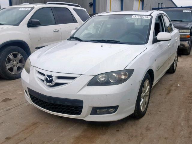 JM1BK323871746034 - 2007 MAZDA 3 S WHITE photo 2