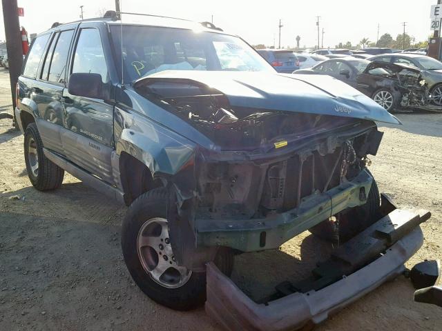 1J4EX58S1TC122223 - 1996 JEEP GRAND CHER GREEN photo 1