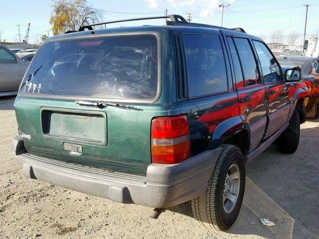 1J4EX58S1TC122223 - 1996 JEEP GRAND CHER GREEN photo 4