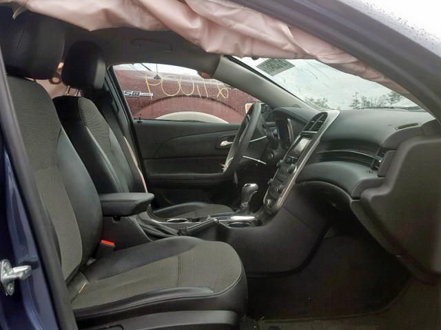 1G11C5SL9EF302030 - 2014 CHEVROLET MALIBU 1LT BLUE photo 5