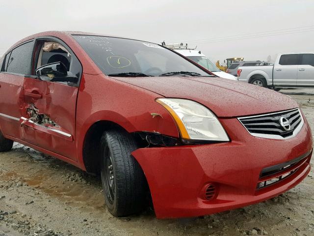 3N1AB6AP0BL657211 - 2011 NISSAN SENTRA 2.0 RED photo 9