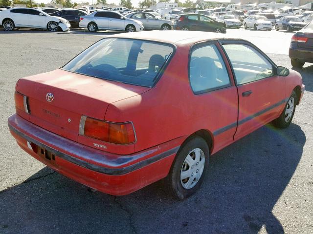 JT2EL43B2N0165064 - 1992 TOYOTA TERCEL DEL RED photo 4