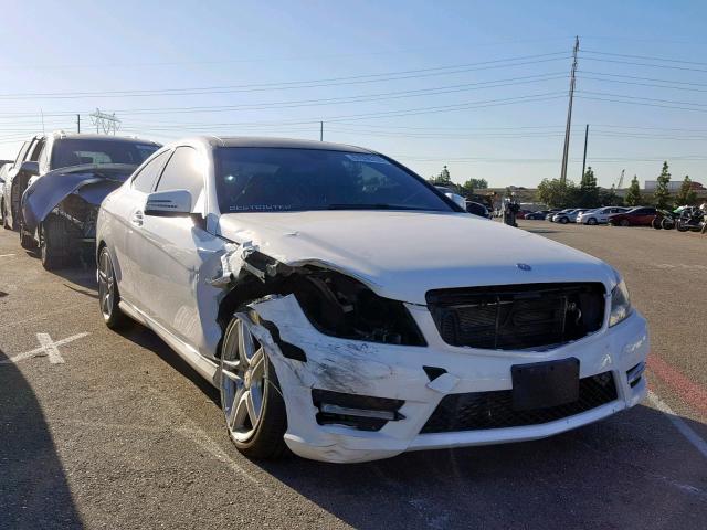 WDDGJ4HB9EG211601 - 2014 MERCEDES-BENZ C 250 WHITE photo 1