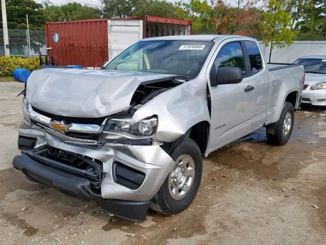 1GCHSBEA4G1316628 - 2016 CHEVROLET COLORADO SILVER photo 2