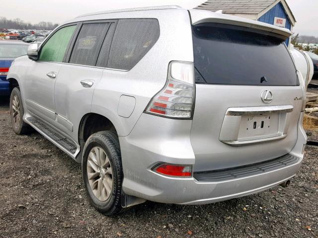 JTJBM7FX7G5138039 - 2016 LEXUS GX BASE SILVER photo 3