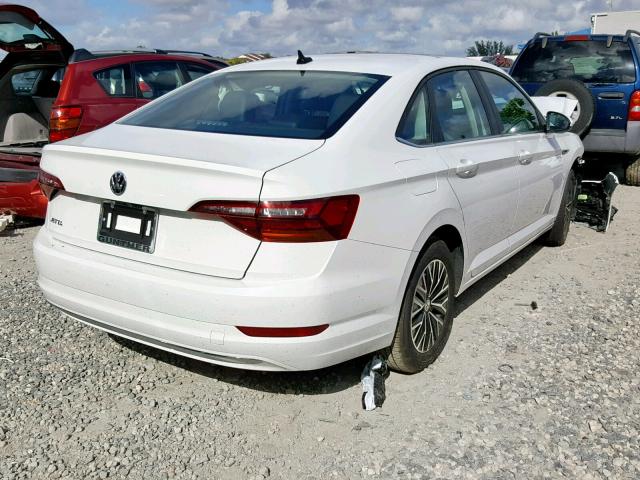 3VWE57BU7KM009548 - 2019 VOLKSWAGEN JETTA SEL WHITE photo 4