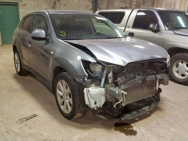 4A4AP3AU4EE020905 - 2014 MITSUBISHI OUTLANDER GRAY photo 1