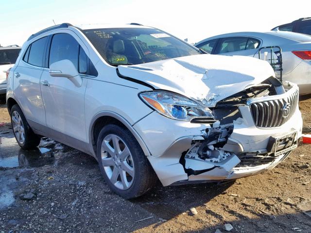 KL4CJDSB7FB271581 - 2015 BUICK ENCORE PRE WHITE photo 1