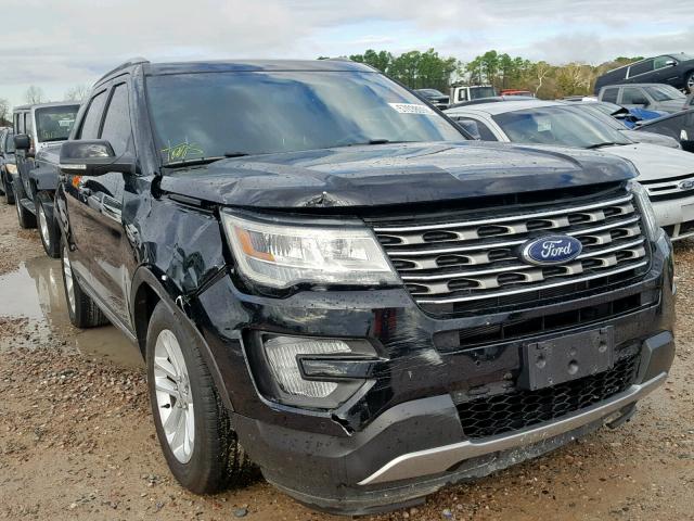 1FM5K7DH1HGB14127 - 2017 FORD EXPLORER X BLACK photo 1