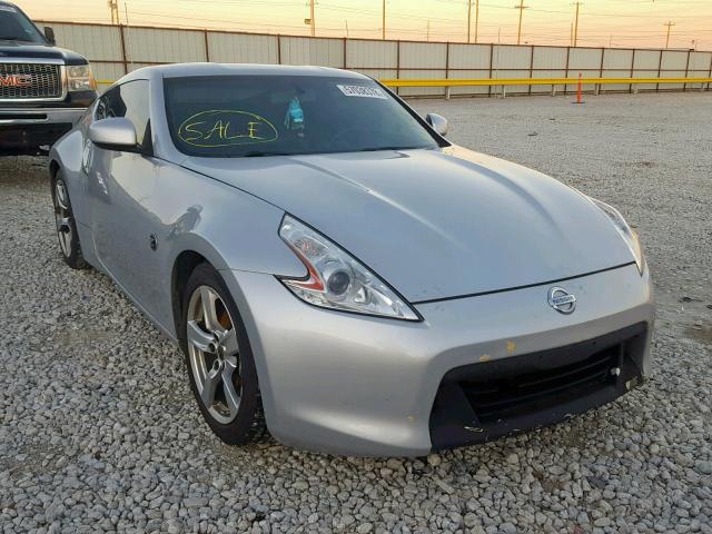 JN1AZ44E59M401916 - 2009 NISSAN 370Z SILVER photo 1