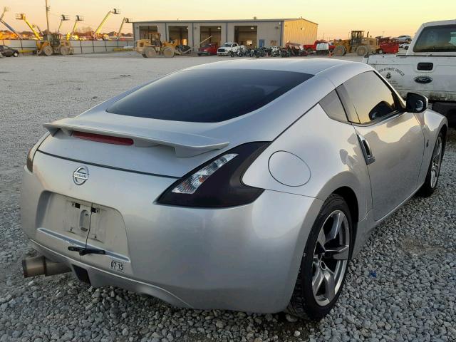 JN1AZ44E59M401916 - 2009 NISSAN 370Z SILVER photo 4